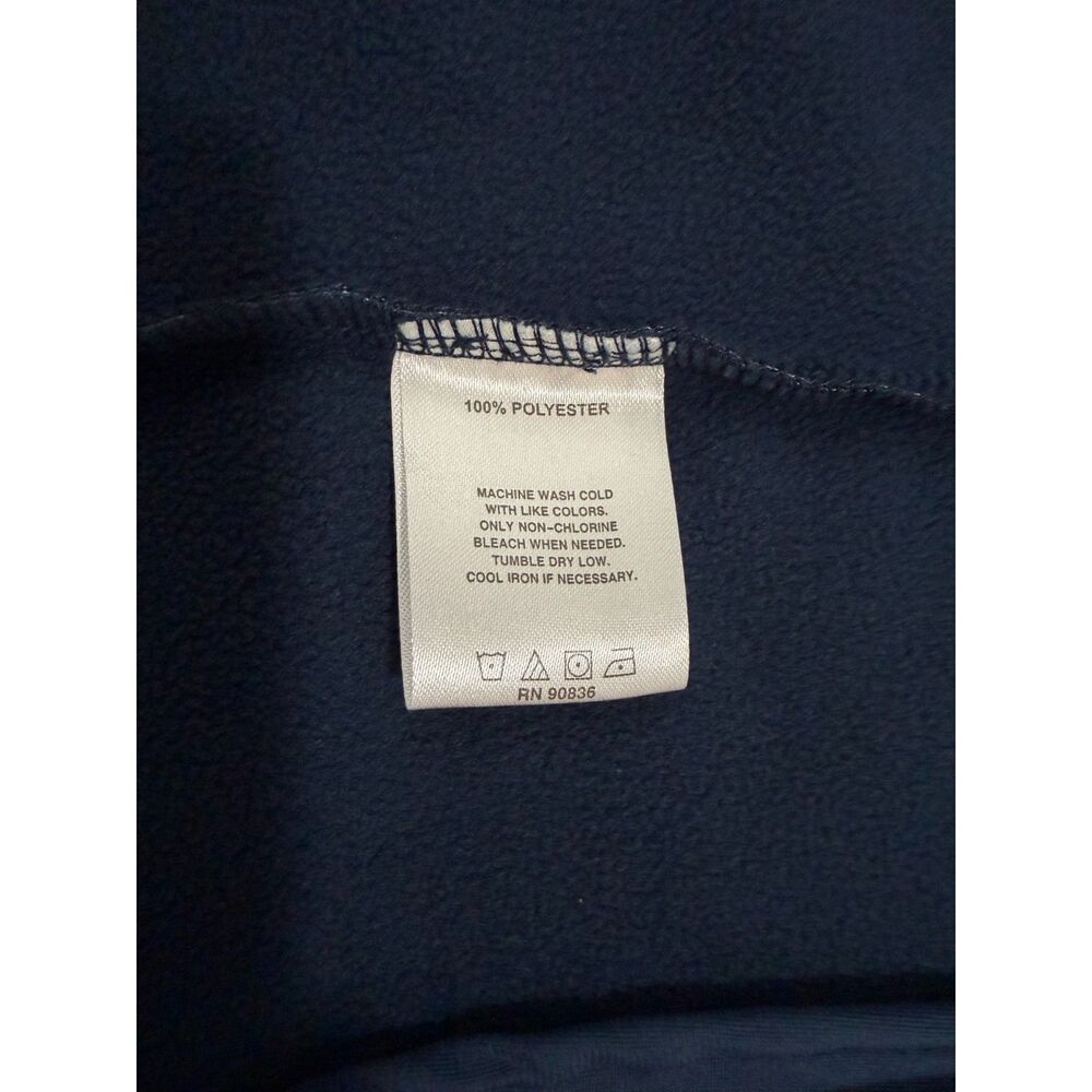 Port Authority Navy Blue Soft Shell Full Zip Fleece Lined Jacket Men's XL - Picture 4 of 10